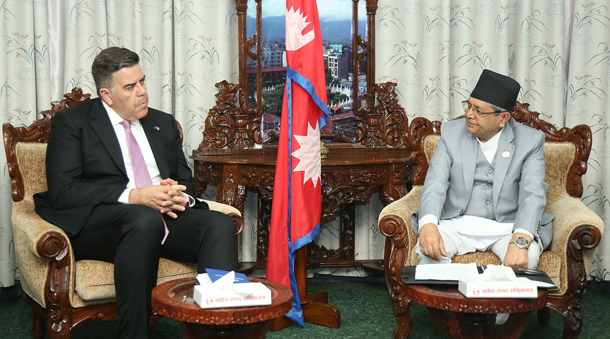 सभामुख घिमिरे र अष्ट्रेलियाका सभामुख डिक भेट